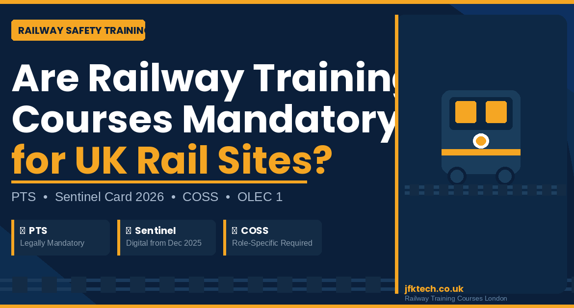 Are Railway Training Courses Mandatory for Working on UK Rail Sites?