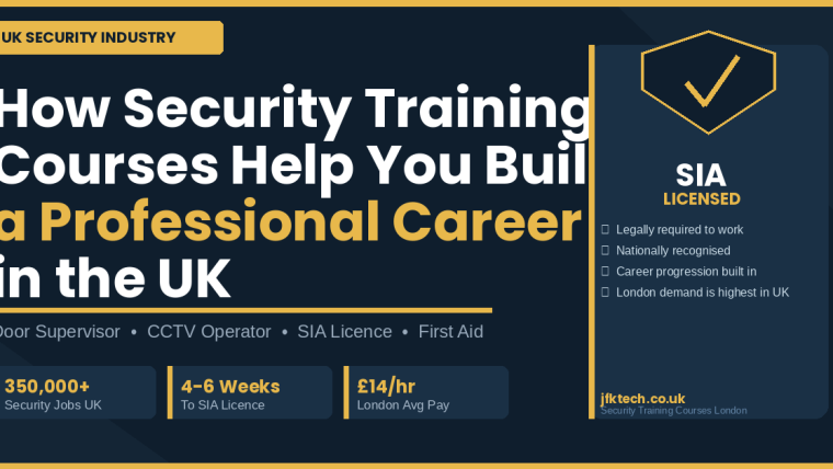 How Security Training Courses Help You Build a Professional Career in the UK