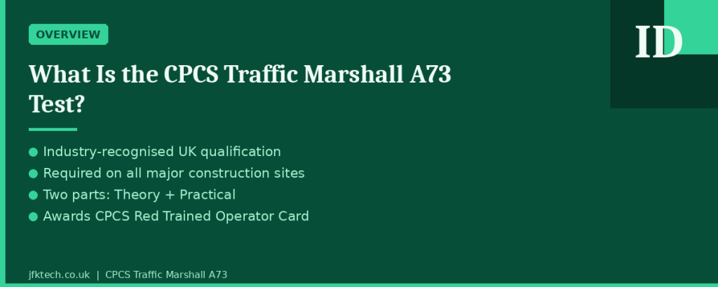 CPCS Traffic Marshall A73 test