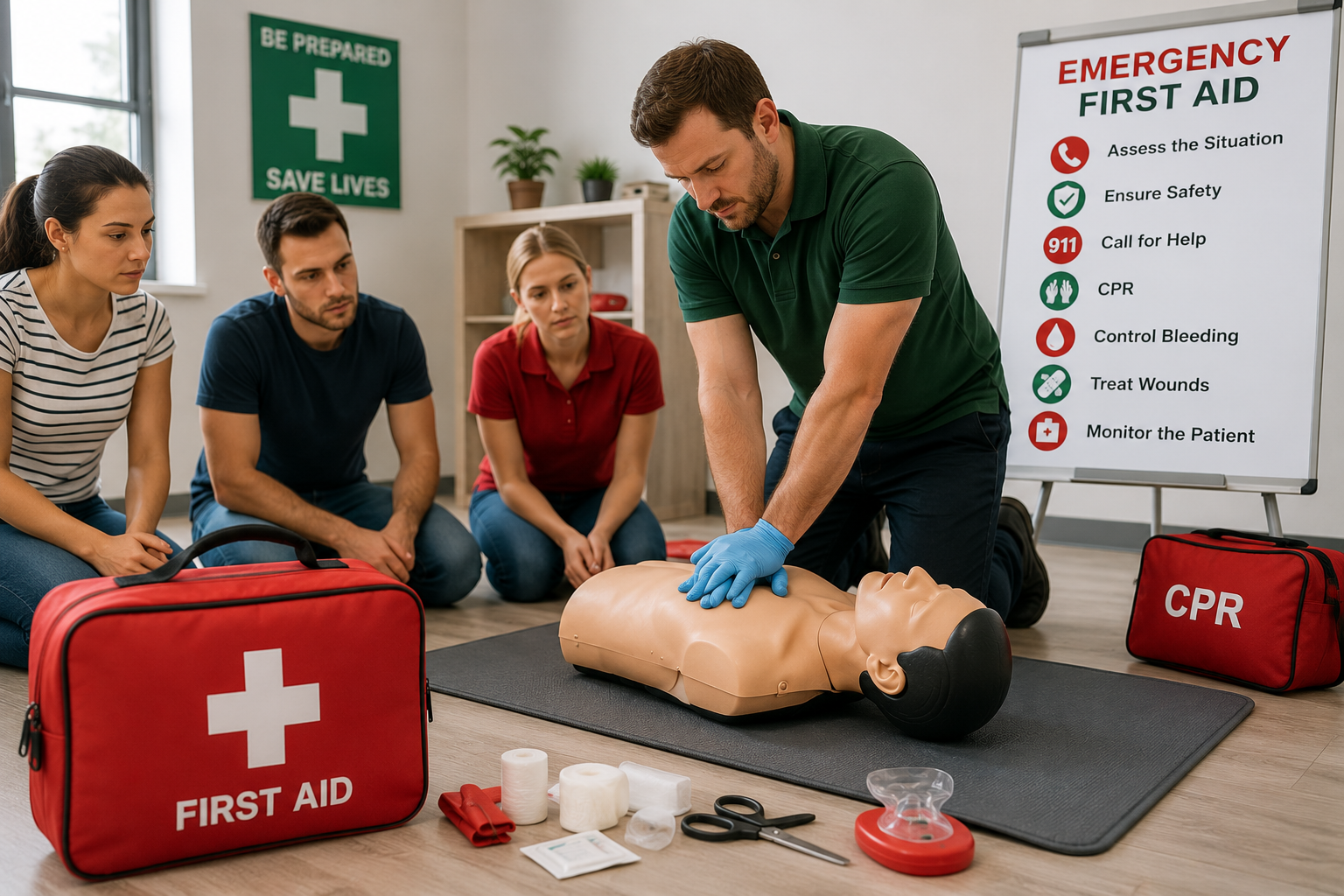 emergency first aid training
