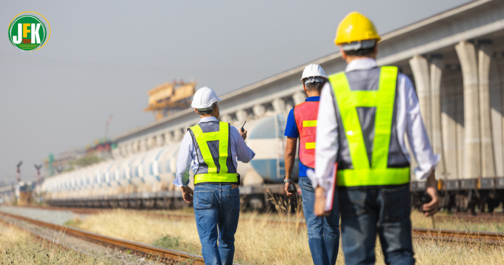 Personal Track Safety training for railway workers