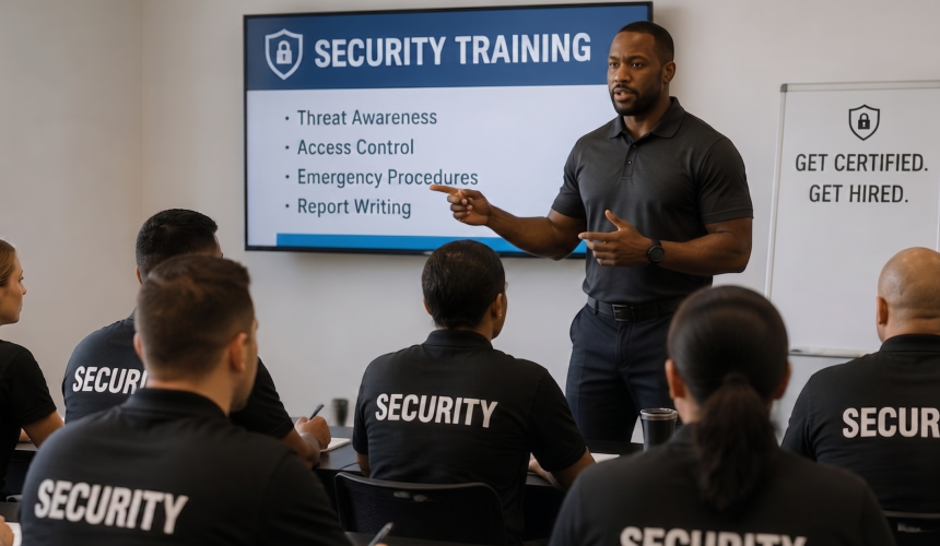 Security training london