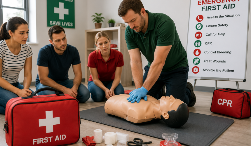emergency first aid training