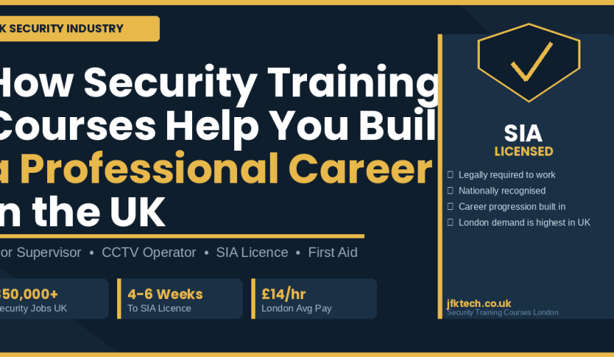 security training courses in London
